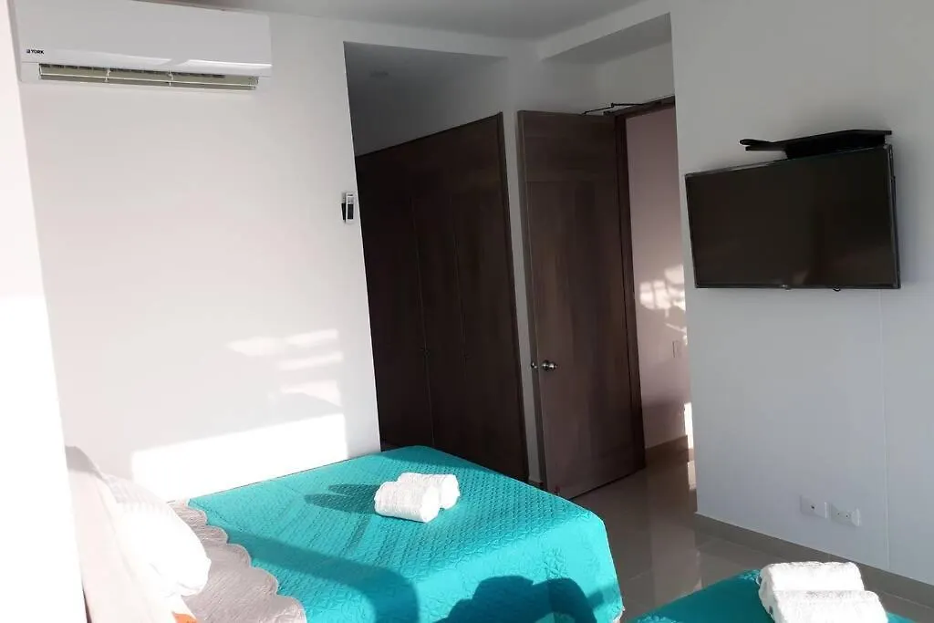 Piso 41 Boca Grande Hermosa Vista Al Mar, Bahia Y Ciudad Amurallada Limpieza Y Registro Gratis Para Estadias Superiores A Dos Noches 0*, Cartagena