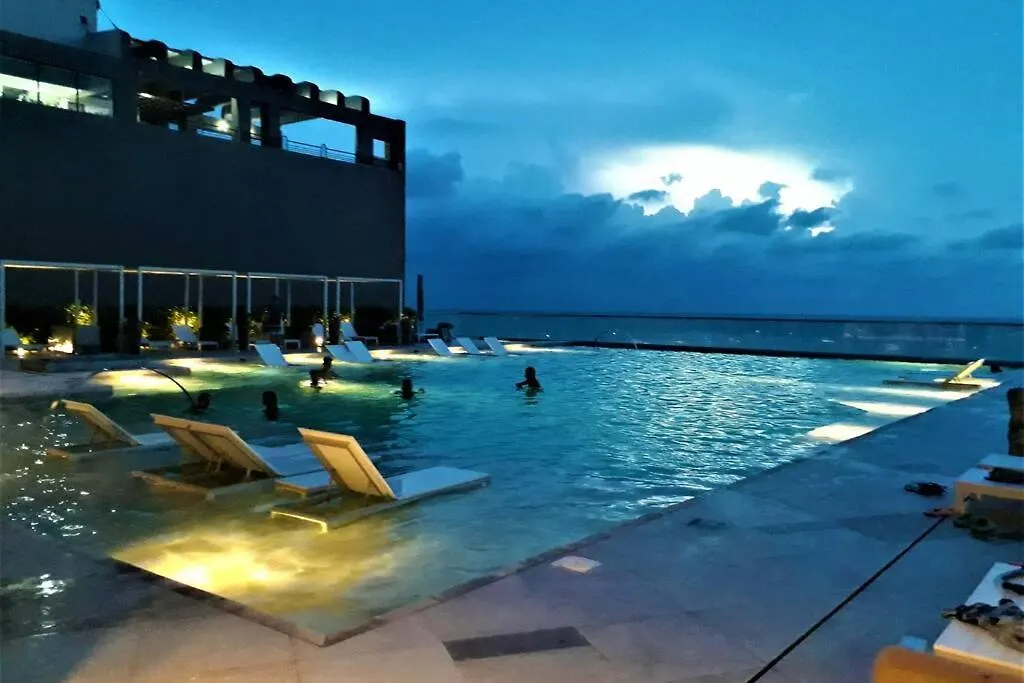 Piso 41 Boca Grande Hermosa Vista Al Mar, Bahia Y Ciudad Amurallada Limpieza Y Registro Gratis Para Estadias Superiores A Dos Noches Apartment Cartagena