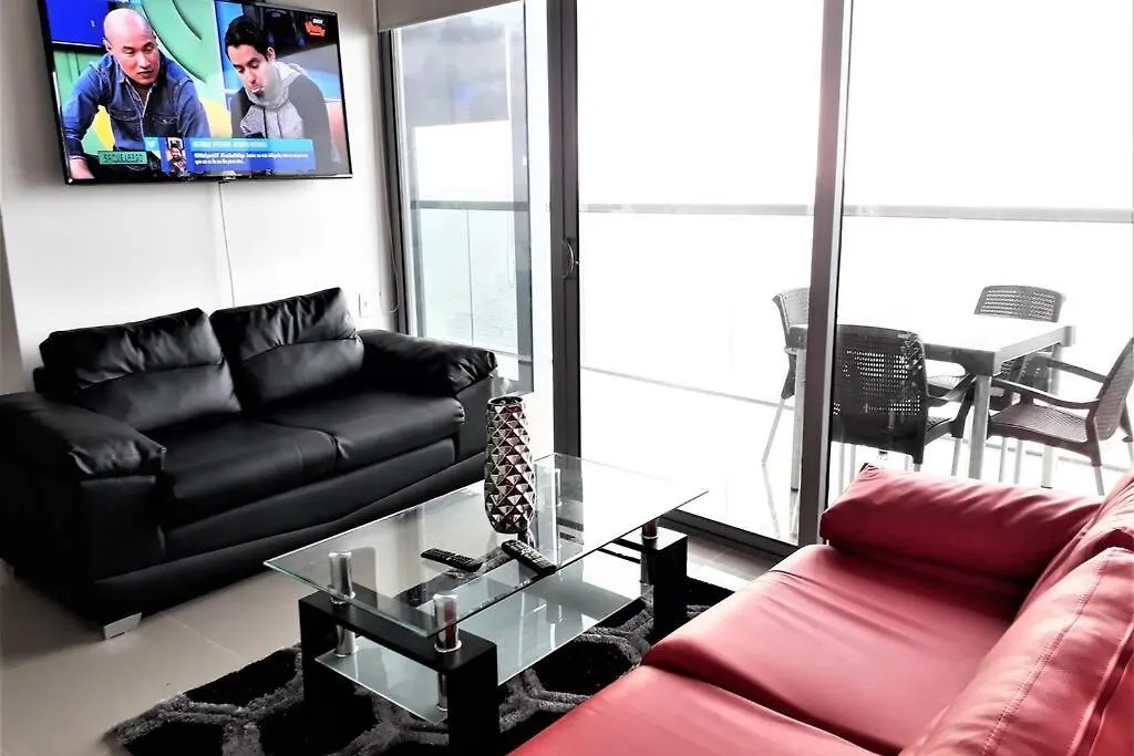 Piso 41 Boca Grande Hermosa Vista Al Mar, Bahia Y Ciudad Amurallada Limpieza Y Registro Gratis Para Estadias Superiores A Dos Noches 0*, Cartagena Colombia